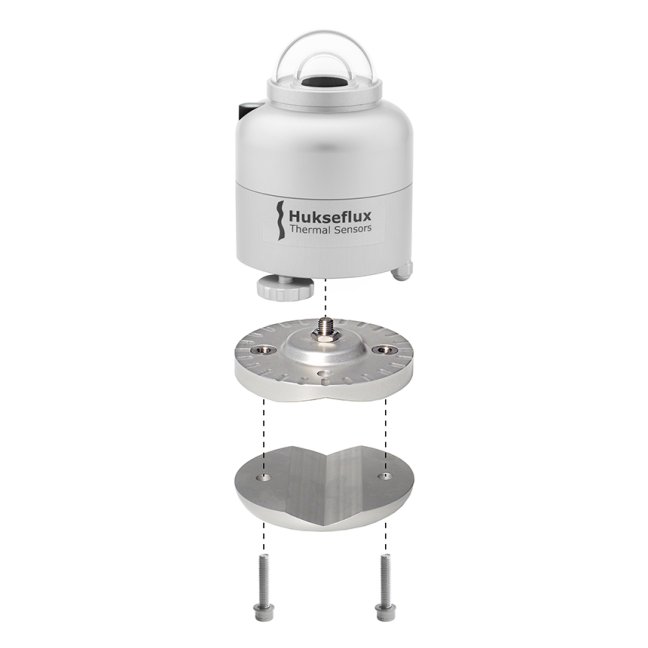 Pyranometer with tube levelling mount for easy installation SR200-D1