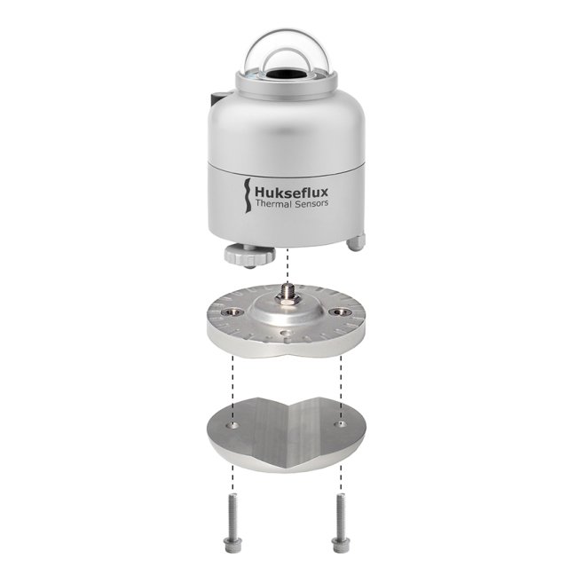 Pyranometer with tube levelling mount for easy installation SR300-D1